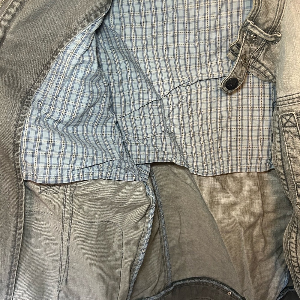 Vintage BS2B "bondage" cargo denim jacket - Picture 12 of 16